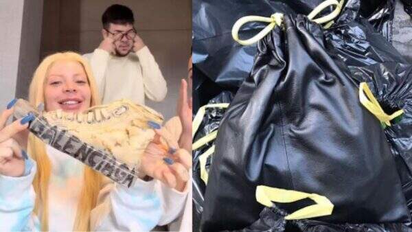 Balenciaga lança bolsa inspirada em “saco de lixo” por mais de R$9 mil