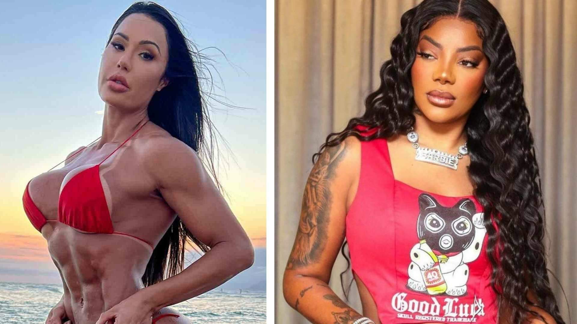 Gracyanne e Ludmilla treinam juntas e cantora expõe segredos reveladores da musa fitness - Metropolitana FM