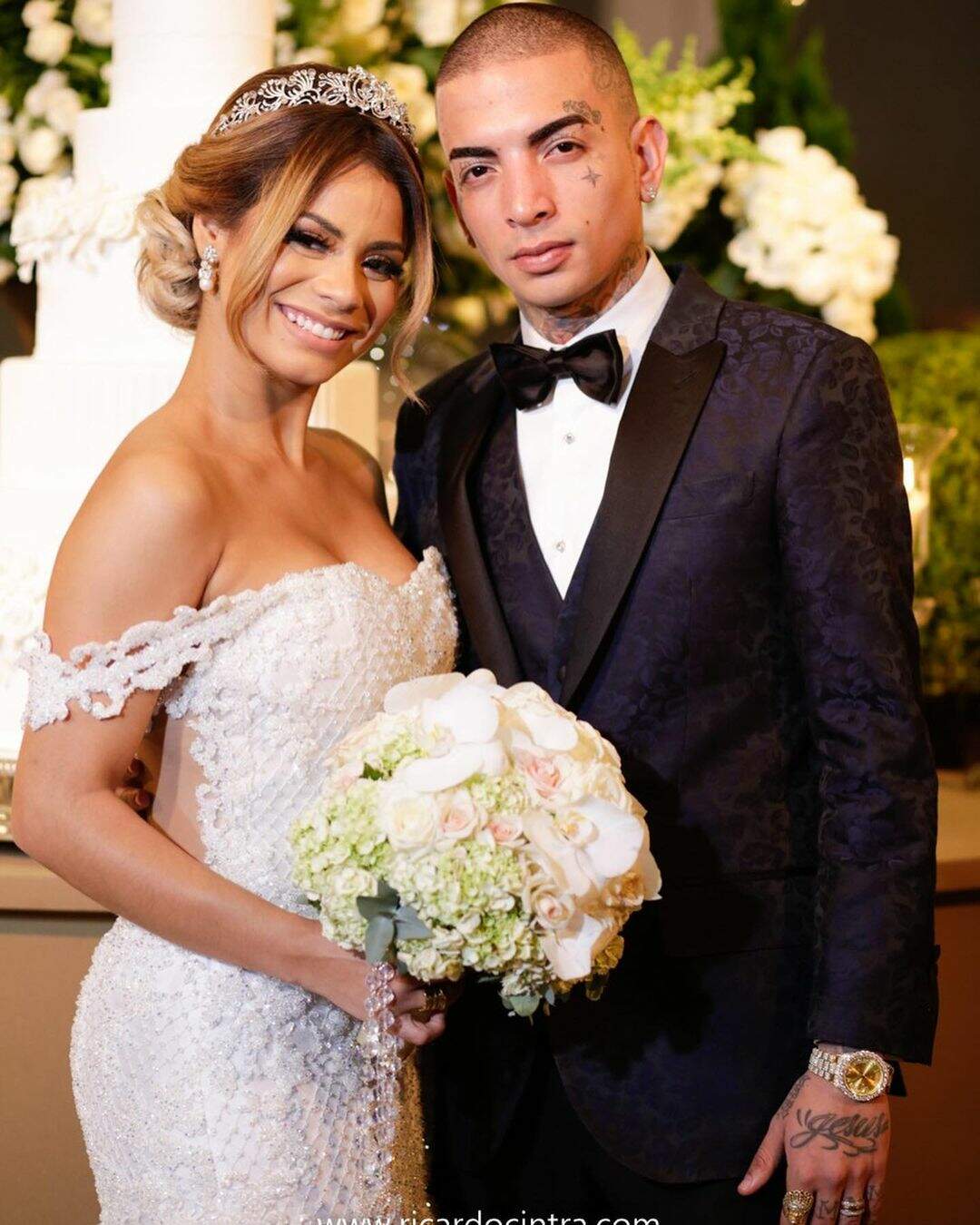 Lexa e MC Guimê em seu casamento (Foto: Reprodução/Instagram)