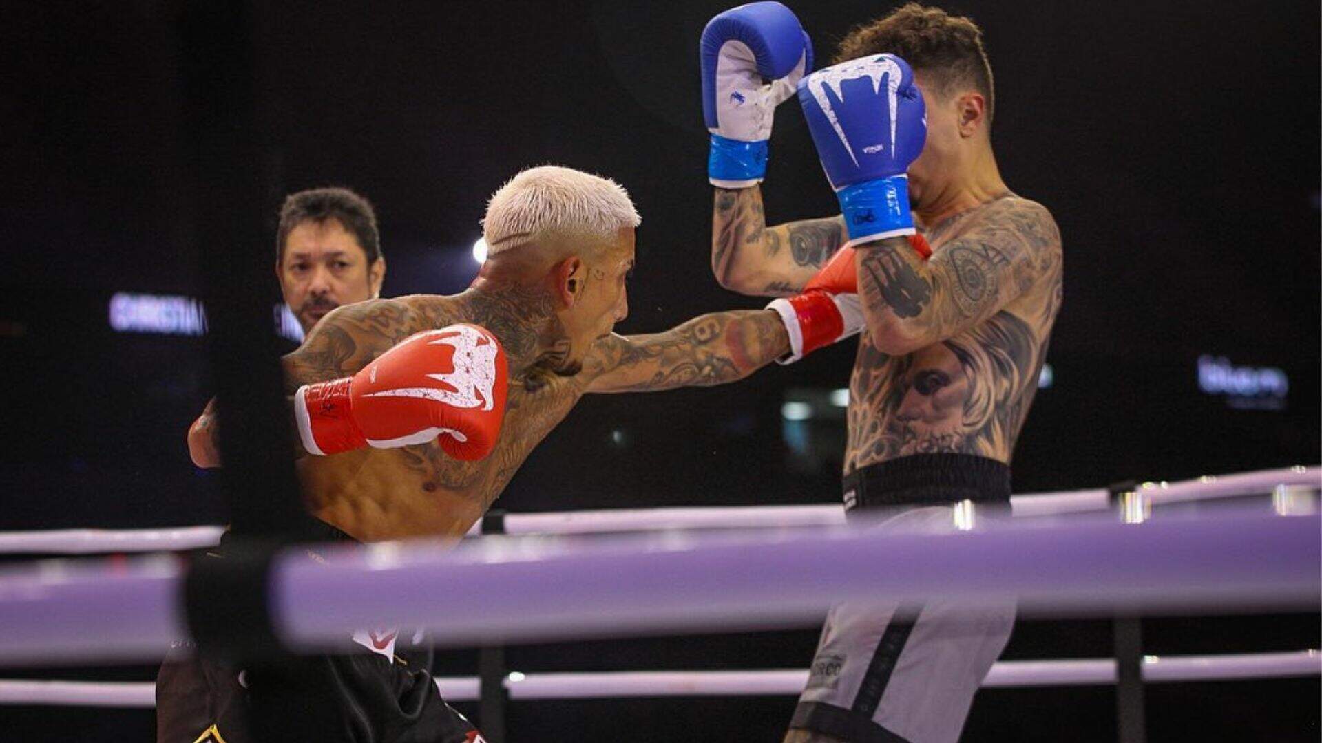 Dynho Alves e Christian Figueiredo protagonizam grande luta de boxe na noite do último domingo (25)