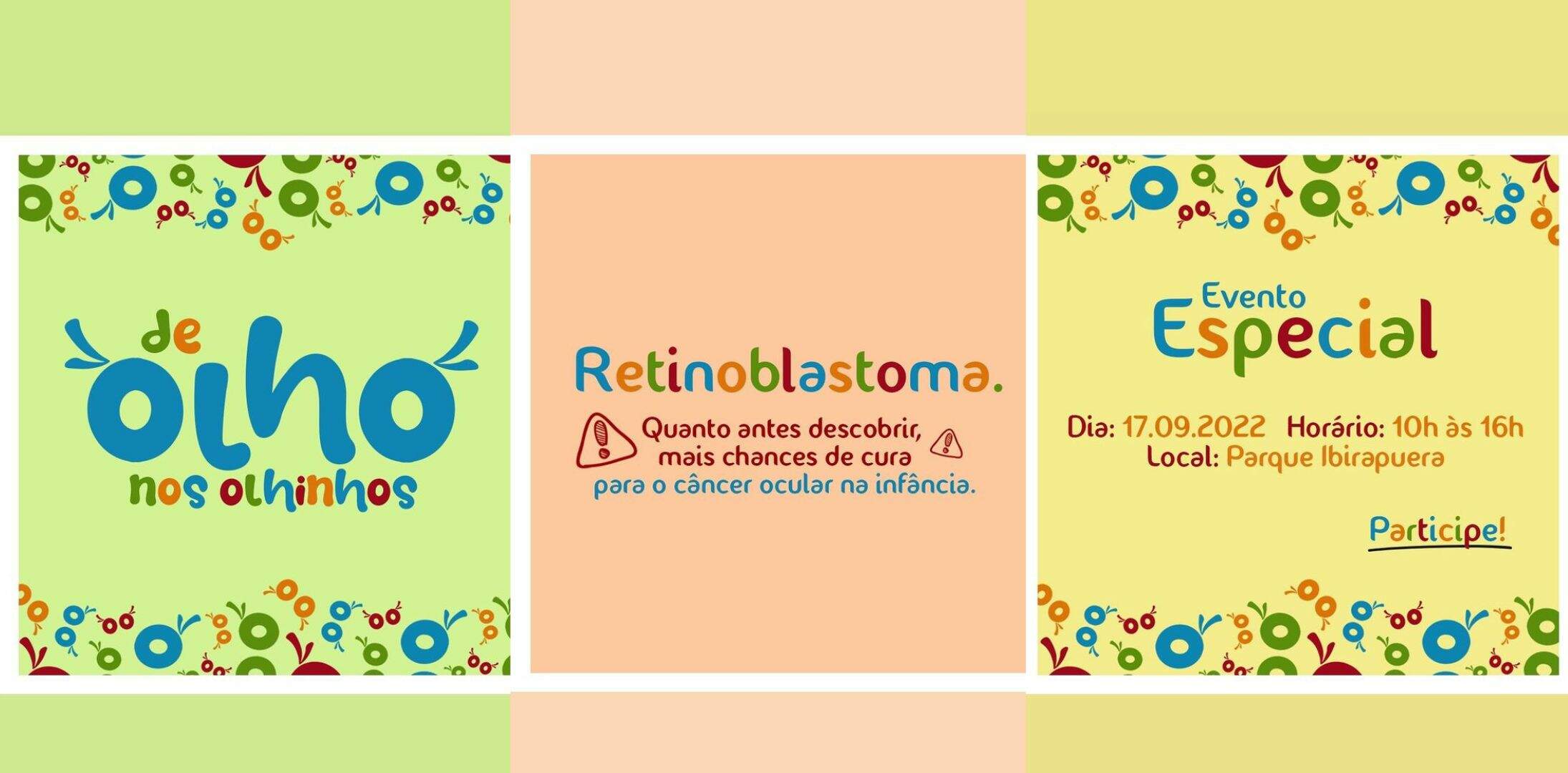 Tiago Leifert e Daiana Gardin organizaram eventro de conscientização da Retinoblastoma 