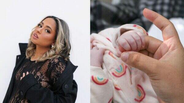 MC Loma anuncia o nascimento de sua filha Melanie Santos: “Primeira coisa certa”