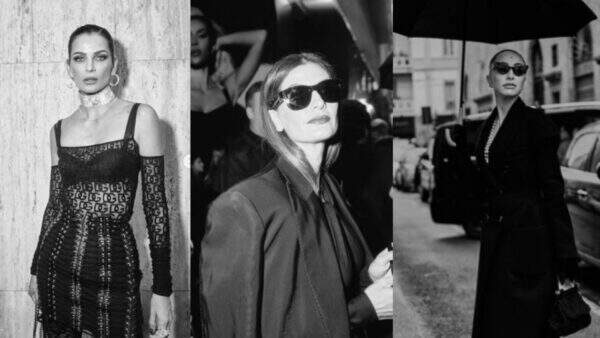 Fernanda Motta, Sabrina Sato e Isabella Fiorentino arrasam com looks pretos no “Milan Fashion Week 2022”