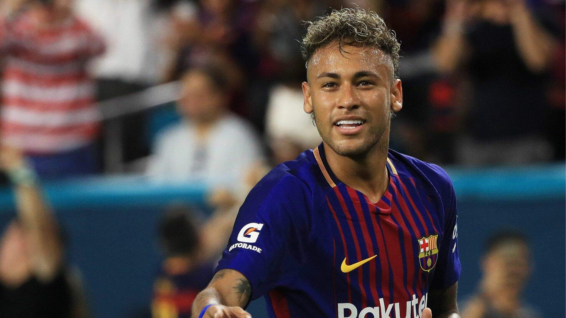 Neymar Júnior teve a sua carreira internacional iniciada no time do Barcelona