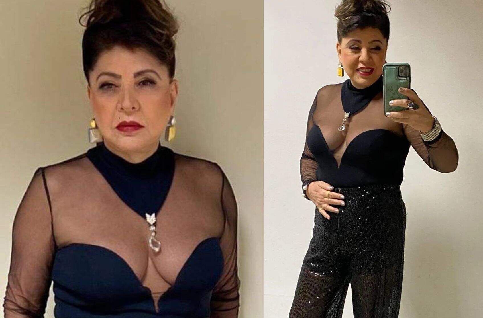 Roberta Miranda se surpreendeu com a reação dos fãs