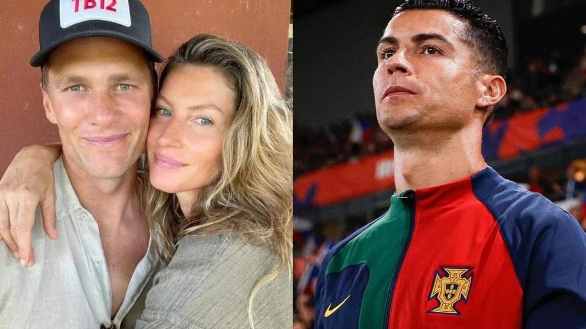Envolvido? Segundo jornal, Cristiano Ronaldo é responsável pela separação de Gisele e Brady - Metropolitana FM