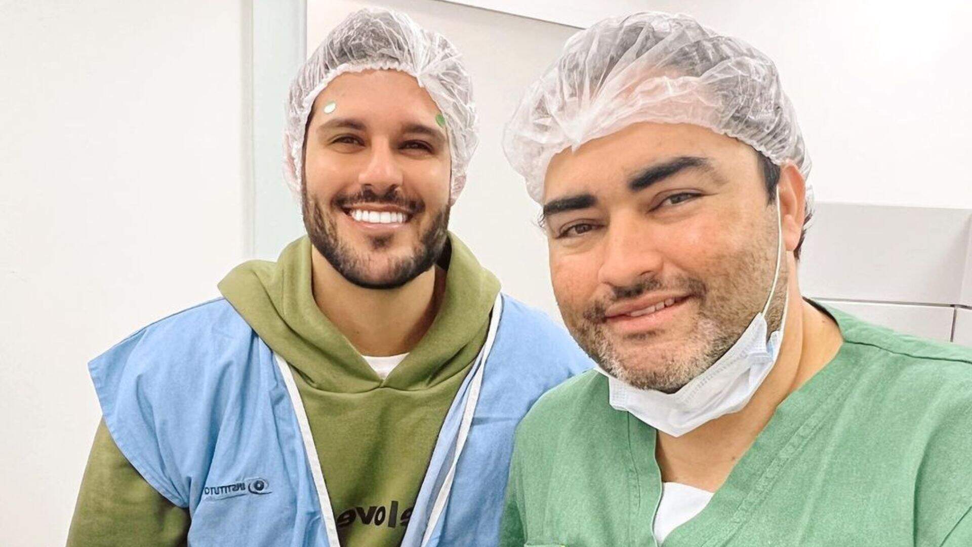 Seis meses após o acidente, Rodrigo Mussi passa por cirurgia nos olhos