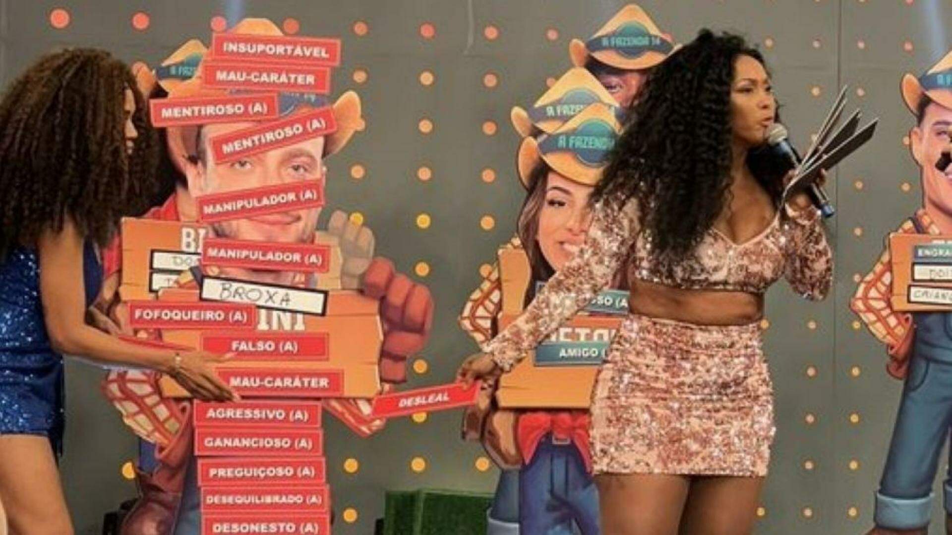 A Fazenda 14: Rosiane Pinheiro detona Vini Buttel depois de comentário gordofóbico - Metropolitana FM