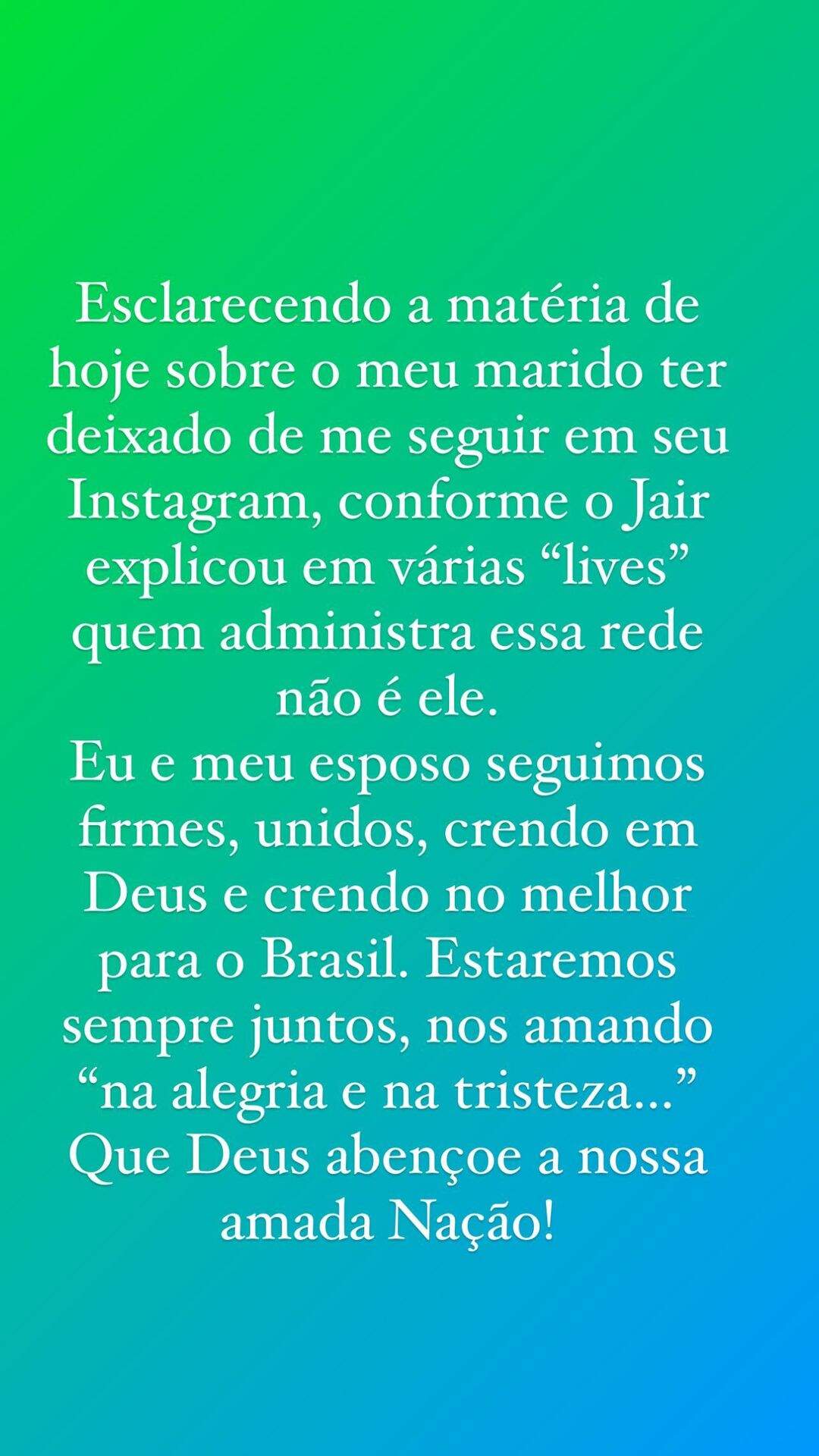 Jair Bolsonaro e Michelle Bolsonaro