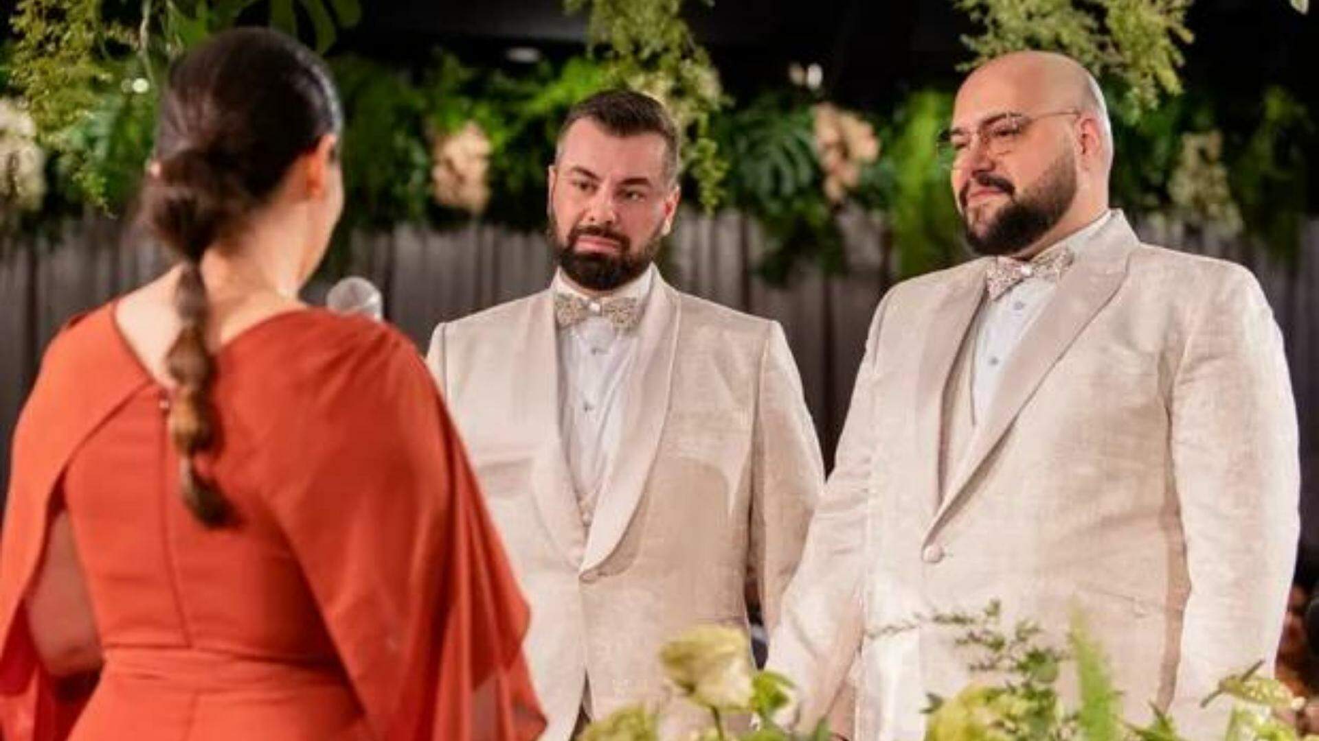 Tiago Abravanel e Fernando Poli se casam, em São Paulo - Metropolitana FM