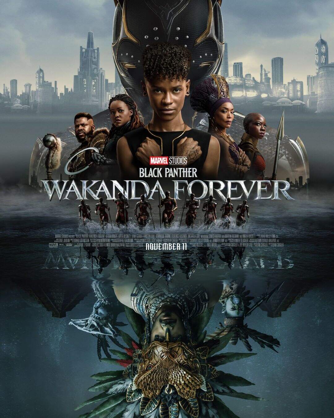 Pantera Negra: Wakanda Forever estreia em 10 de novembro (Foto: Reprodução/Marvel Studios)