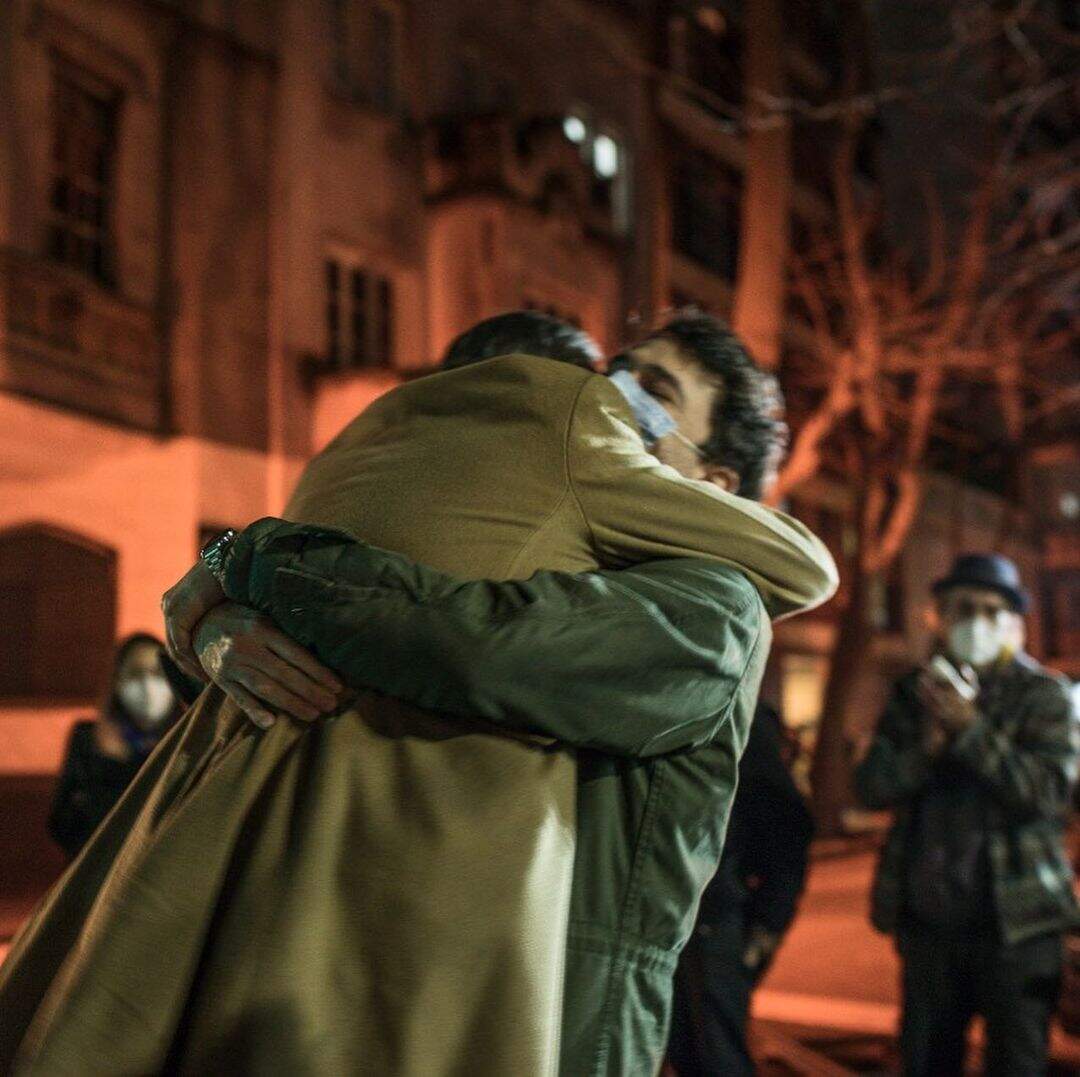 Santiago Mitre e Ricardo Darín. (Foto: Reprodução/Instagram)