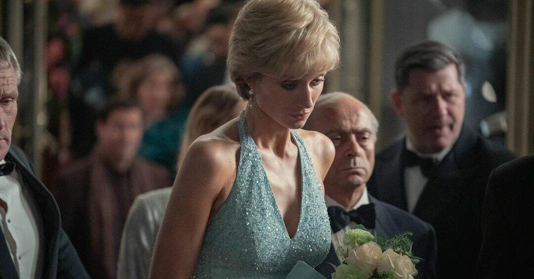 Elizabeth Debicki como Lady Diana. (Foto: Reprodução/Netflix)