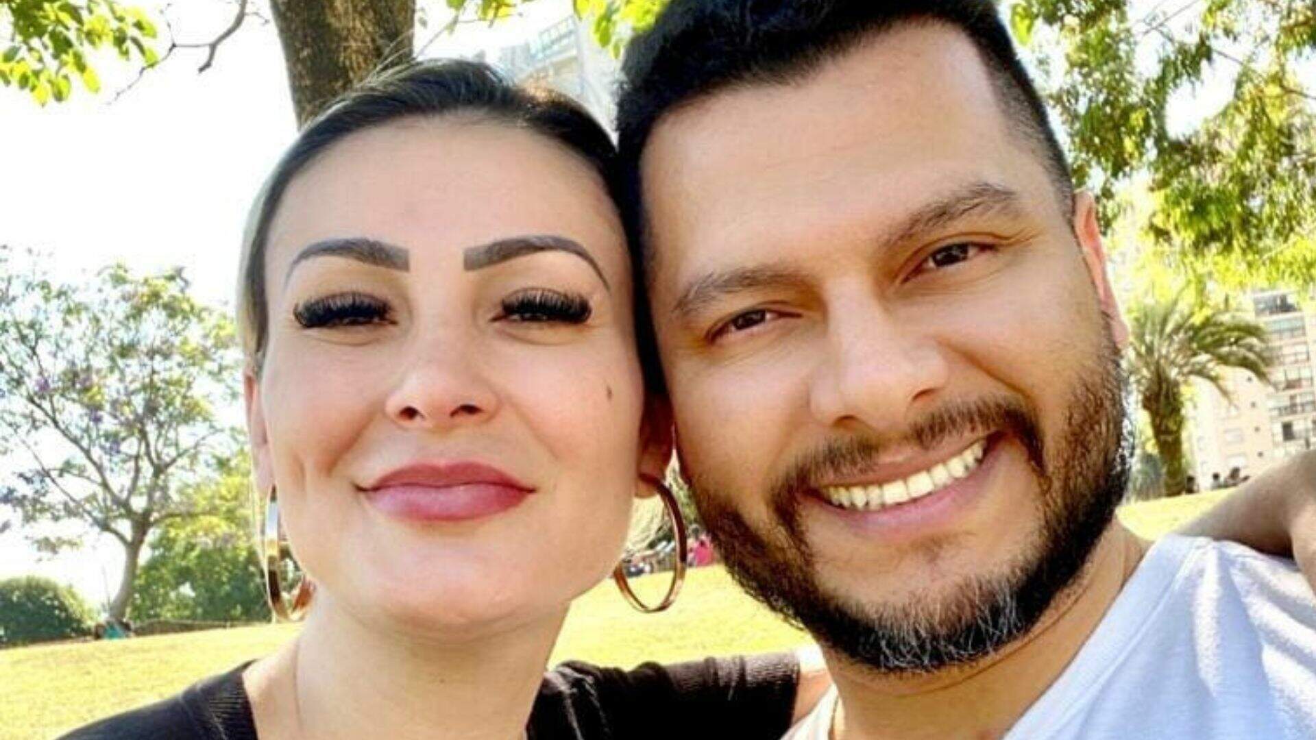 Marido de Andressa Urach expõe áudio do ritual religioso para sacrifício do filho - Metropolitana FM