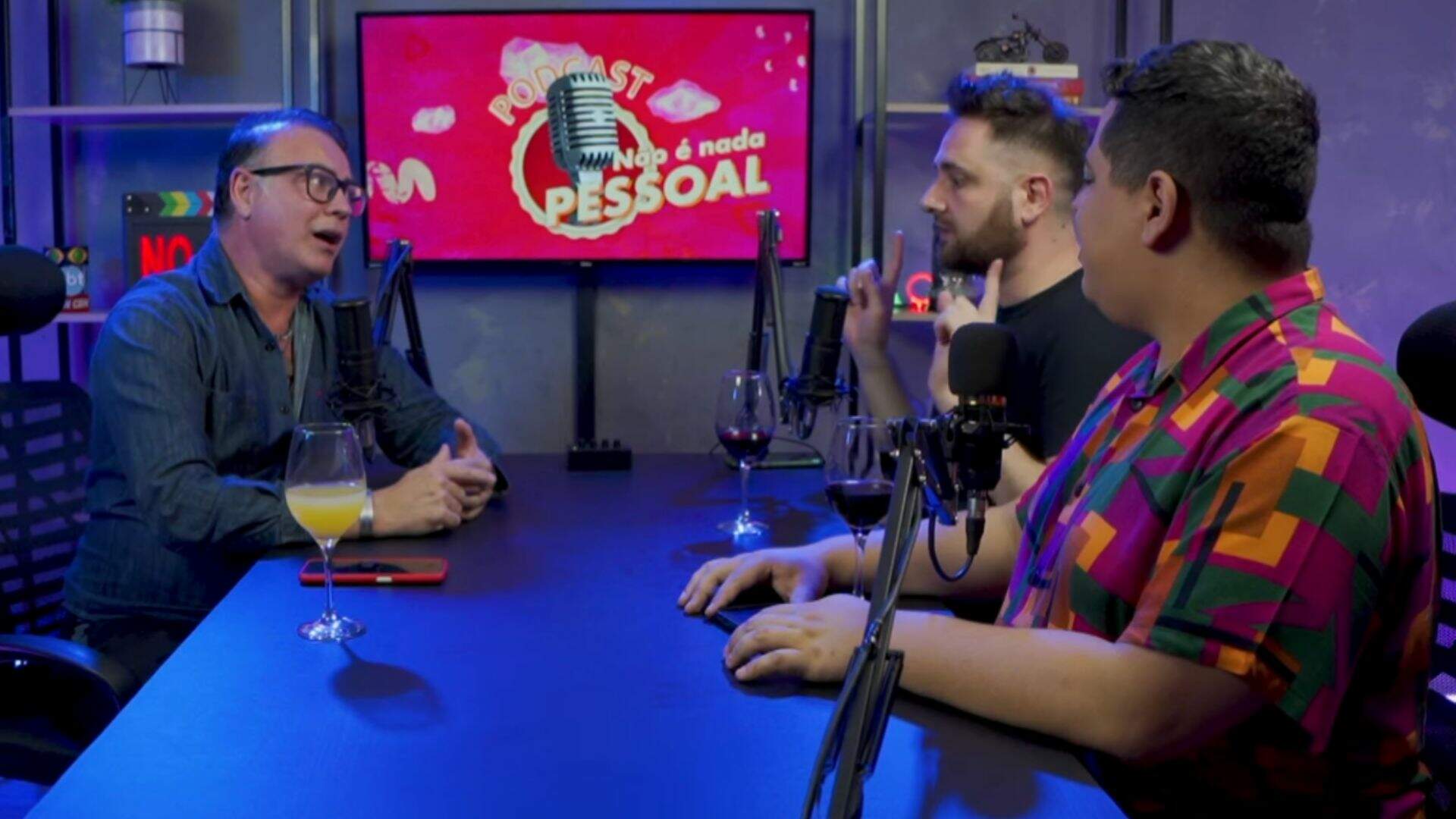 Dicésar participou do podcast "Não é Nada Pessoal"