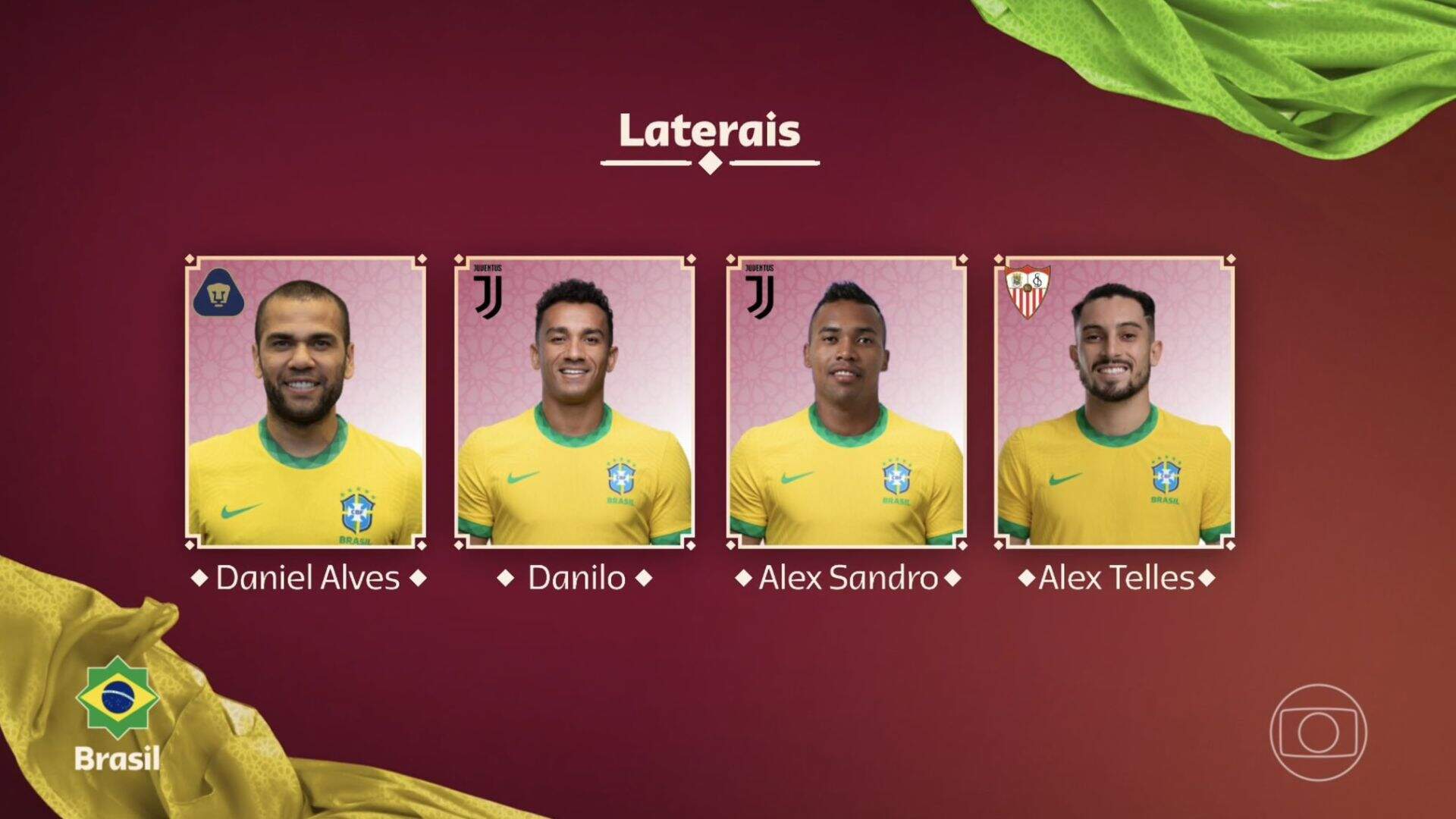Daniel Alves foi uma das grandes surpresas de Tite para a Copa do Mundo em Catar