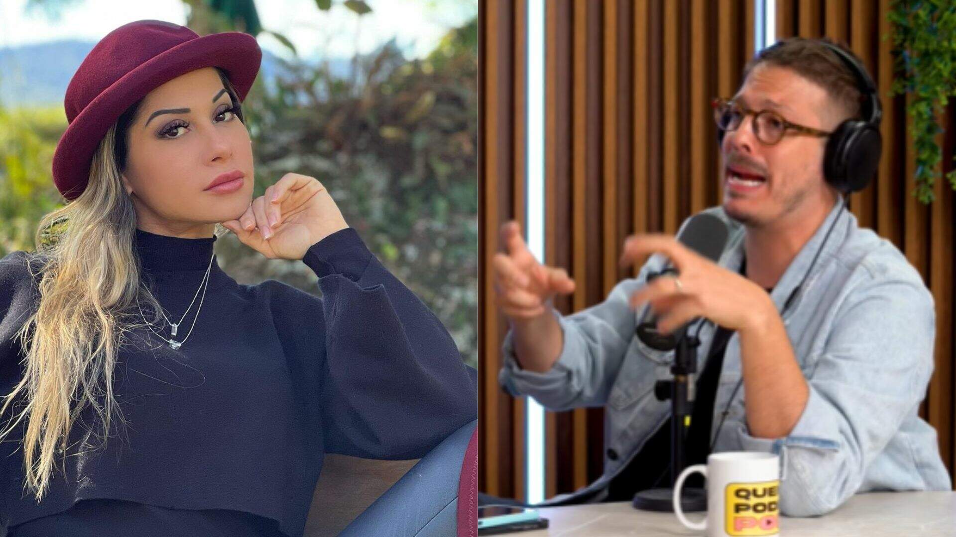 Fábio Porchat relembra mico imperdoável de Maíra Cardi em seu casamento com Nataly Mega - Metropolitana FM