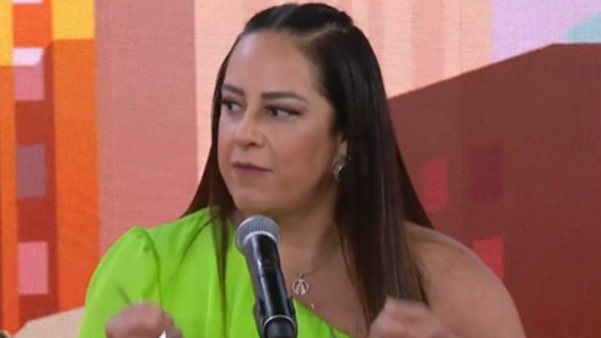 Silvia Abravanel participou do "Programa Pânico" 