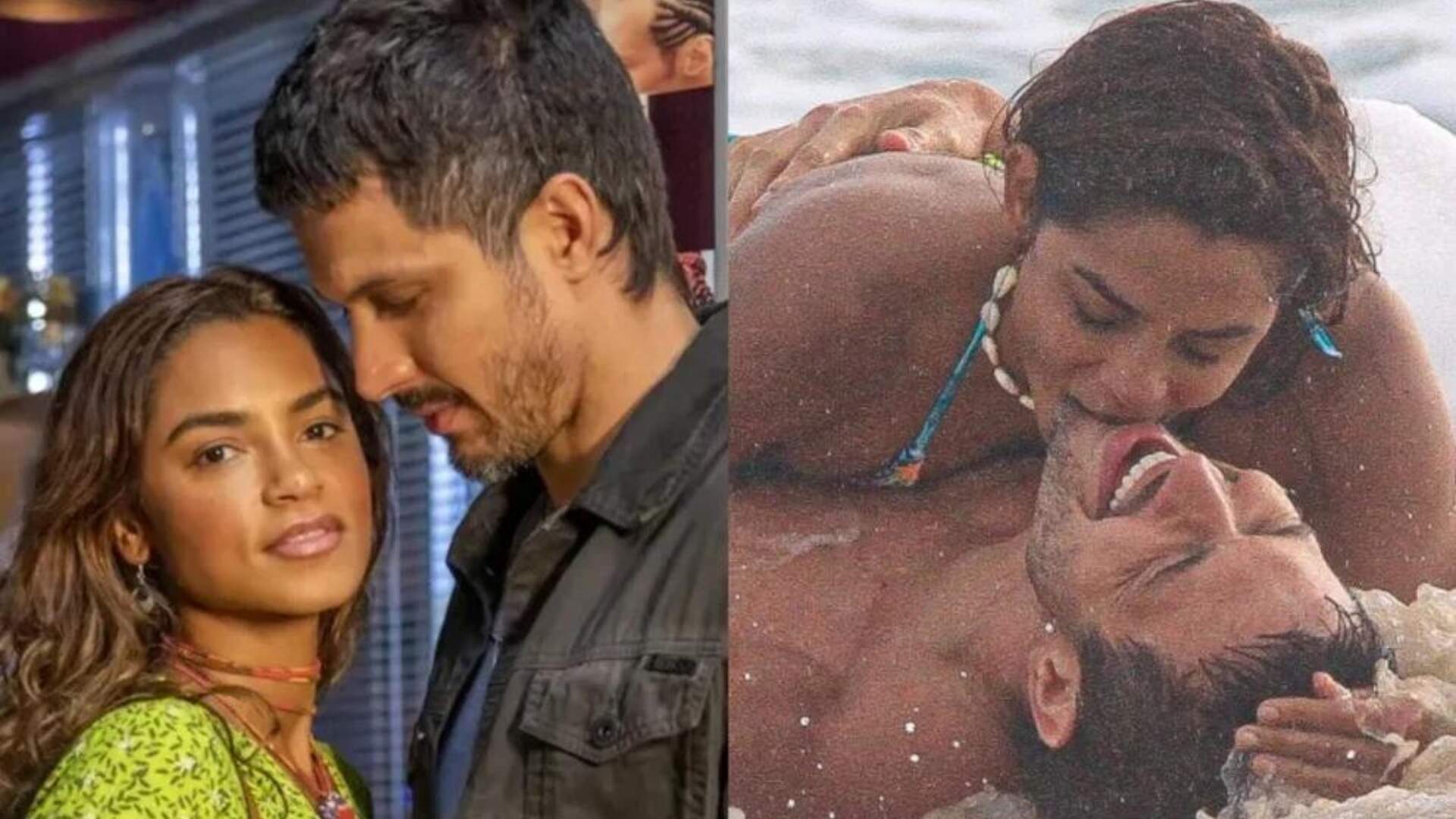 Travessia: Esqueceu o Ari? Brisa e Oto ganham cenas quentes na praia; Veja as fotos