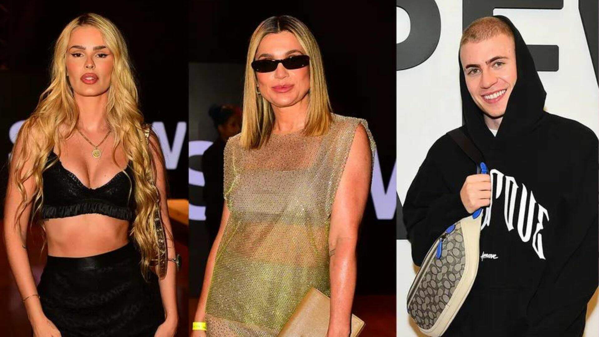 SPFW: Famosos assistem aos desfiles no quinto e último dia de evento; confira os looks - Metropolitana FM