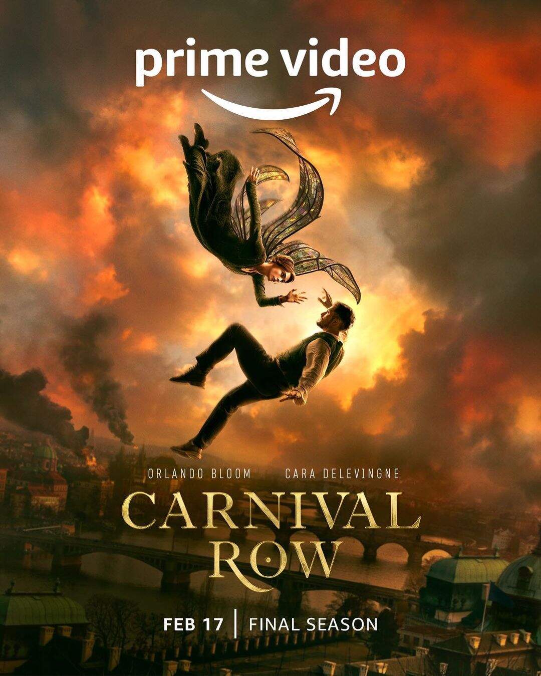 Carnival Row estreia a sua última temporada em 17 de feverreiro de 2023. (Foto: Reprodução/Prime Video)