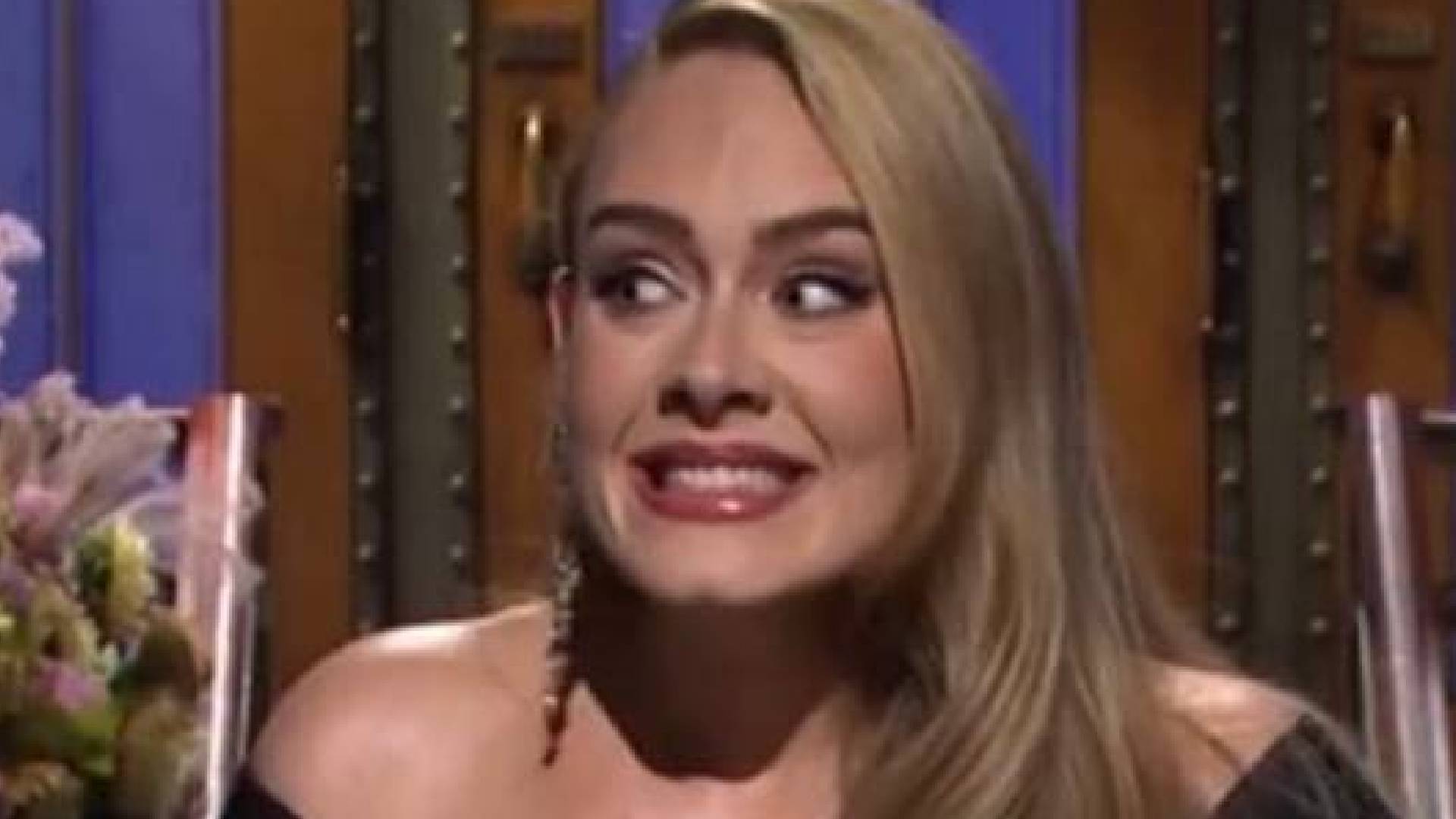 Adele tem reação inusitada durante show ao ser gravada com filtro do Instagram por fã