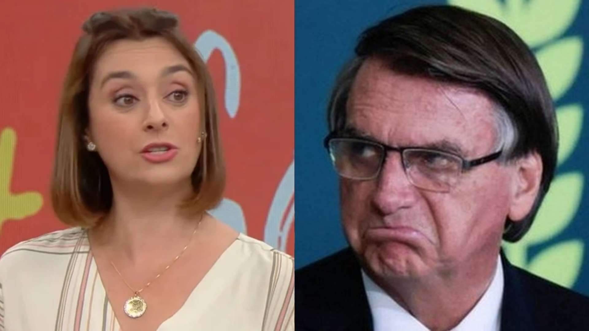 Catia Fonseca afirma que Bolsonaro não sabe perder e detona ao vivo: “Vai fazer terapia!”
