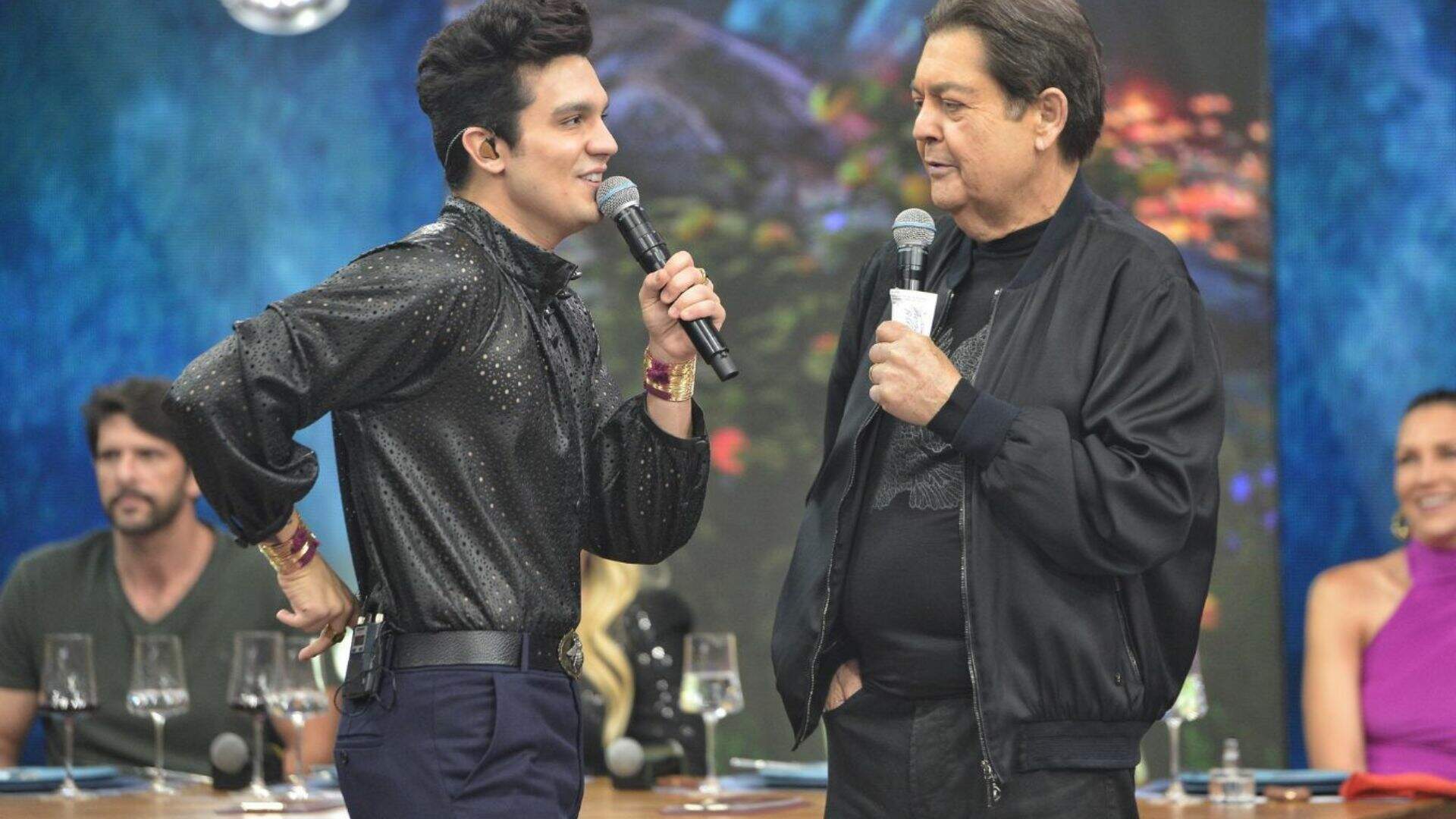 Em sua primeira participação no ‘Faustão na Band’, Luan Santana é surpreendido por fã - Metropolitana FM