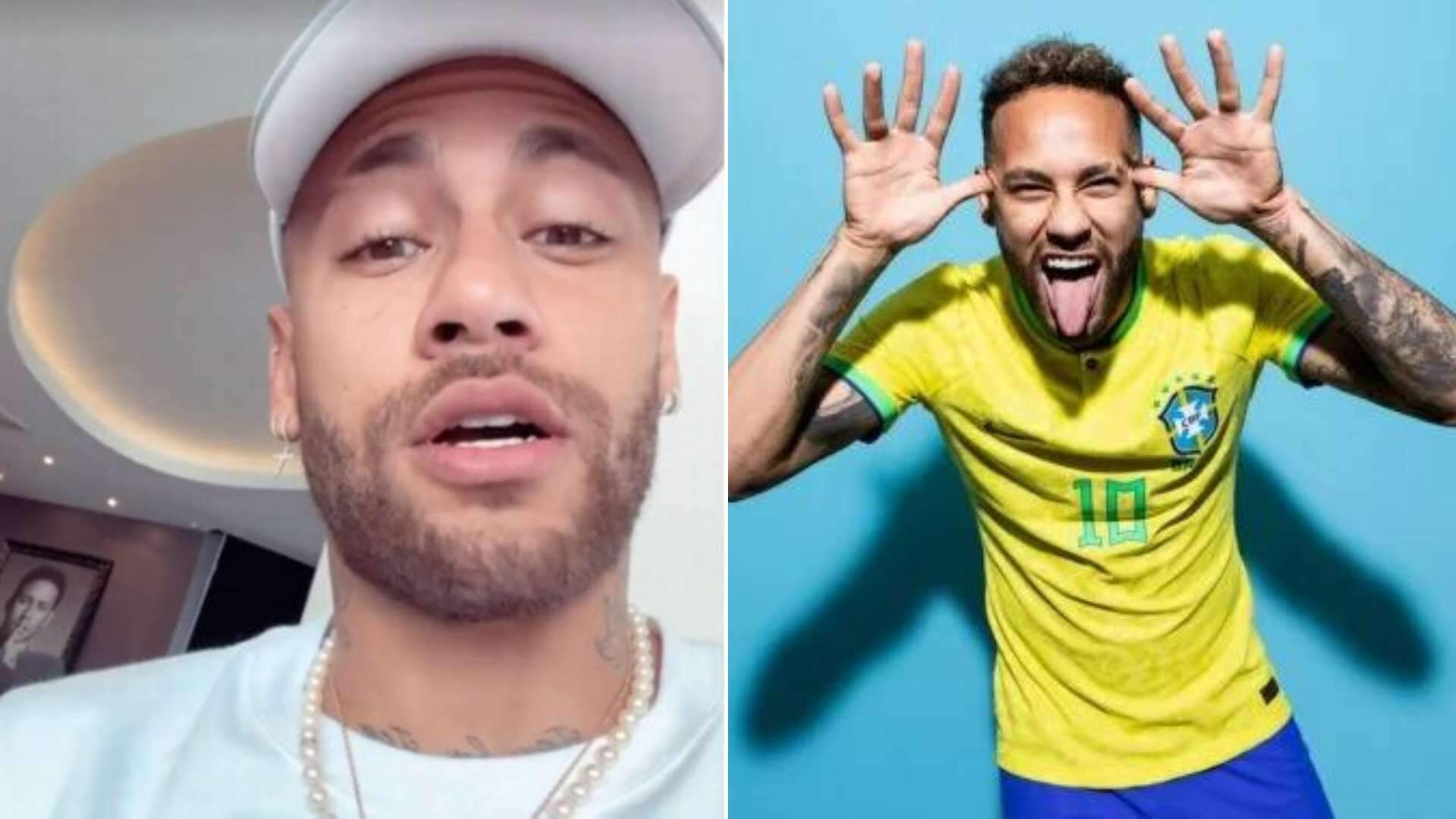 Neymar revela que está se preparando para a estreia do Brasil na Copa e anima os internautas