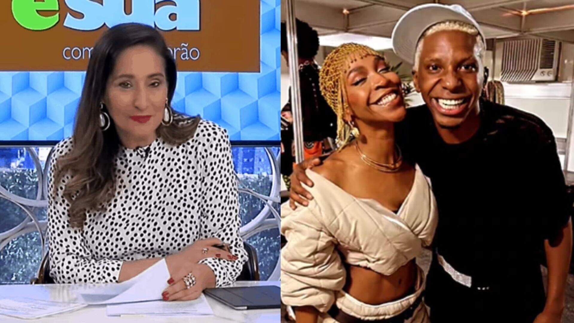 Lucas Penteado entrou ao vivo no programa "A Tarde é Sua", com Sônia Abrão
