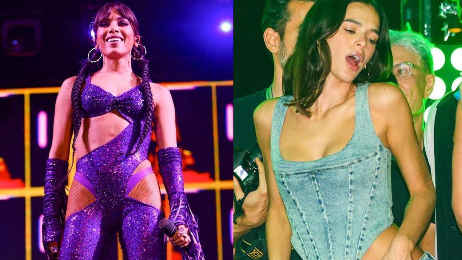 Anitta faz show em São Paulo e famosos curtem noitada; veja os looks - Metropolitana FM