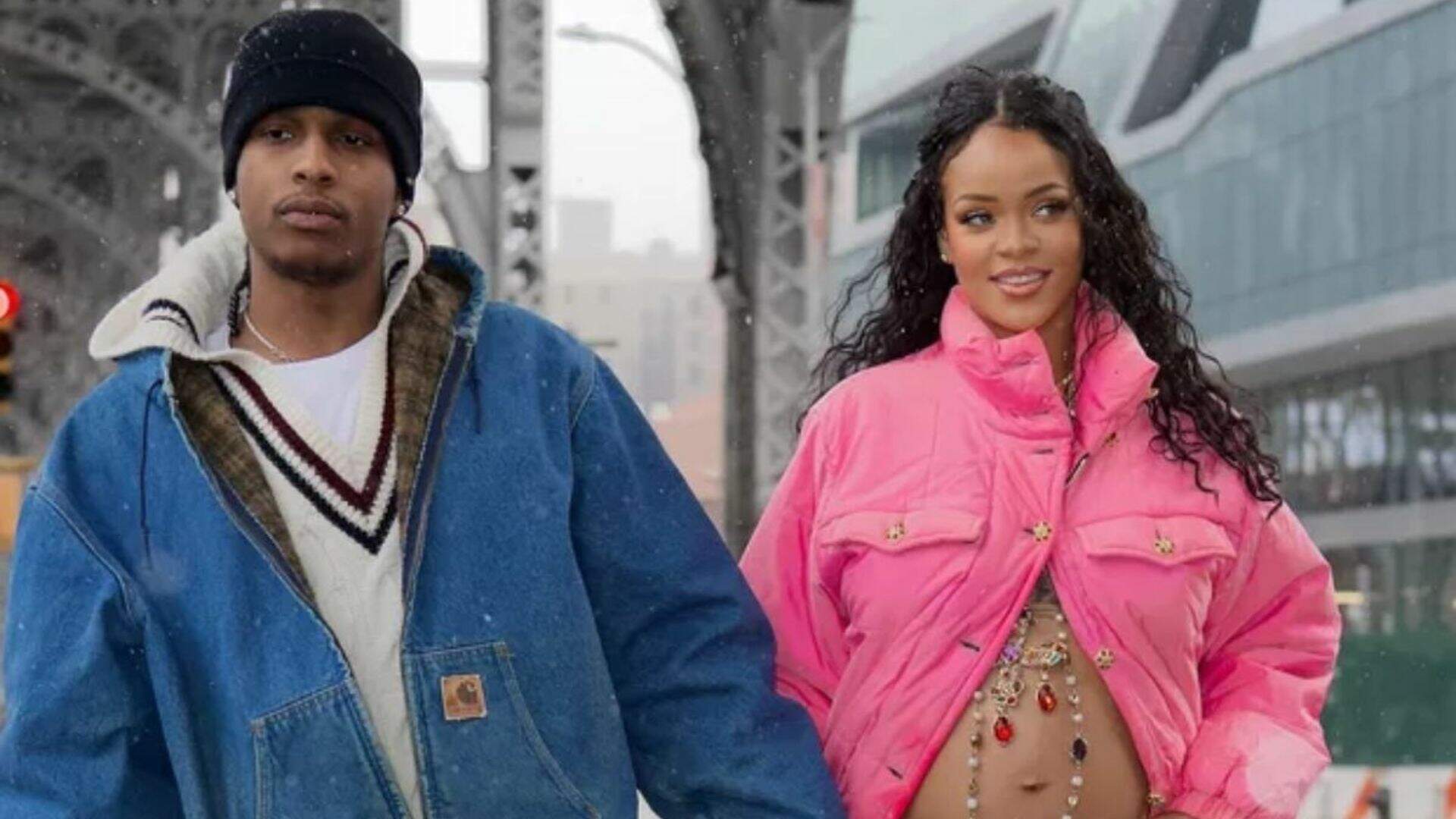 Ele apareceu! Rihanna posta primeiras imagens de seu filho com A$AP Rocky