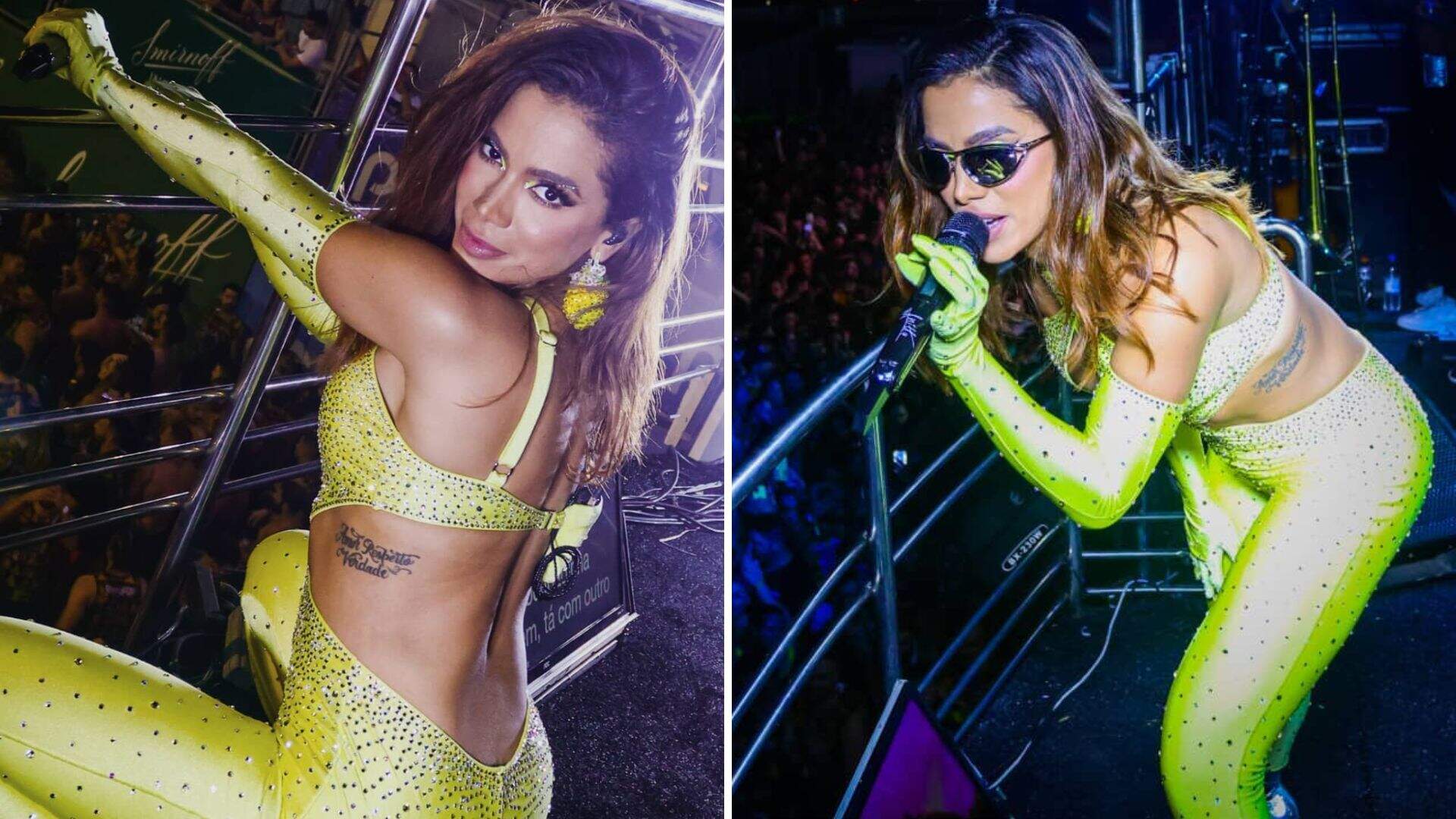 Após internação, Anitta curte seu primeiro show e é vista com suposto affair - Metropolitana FM