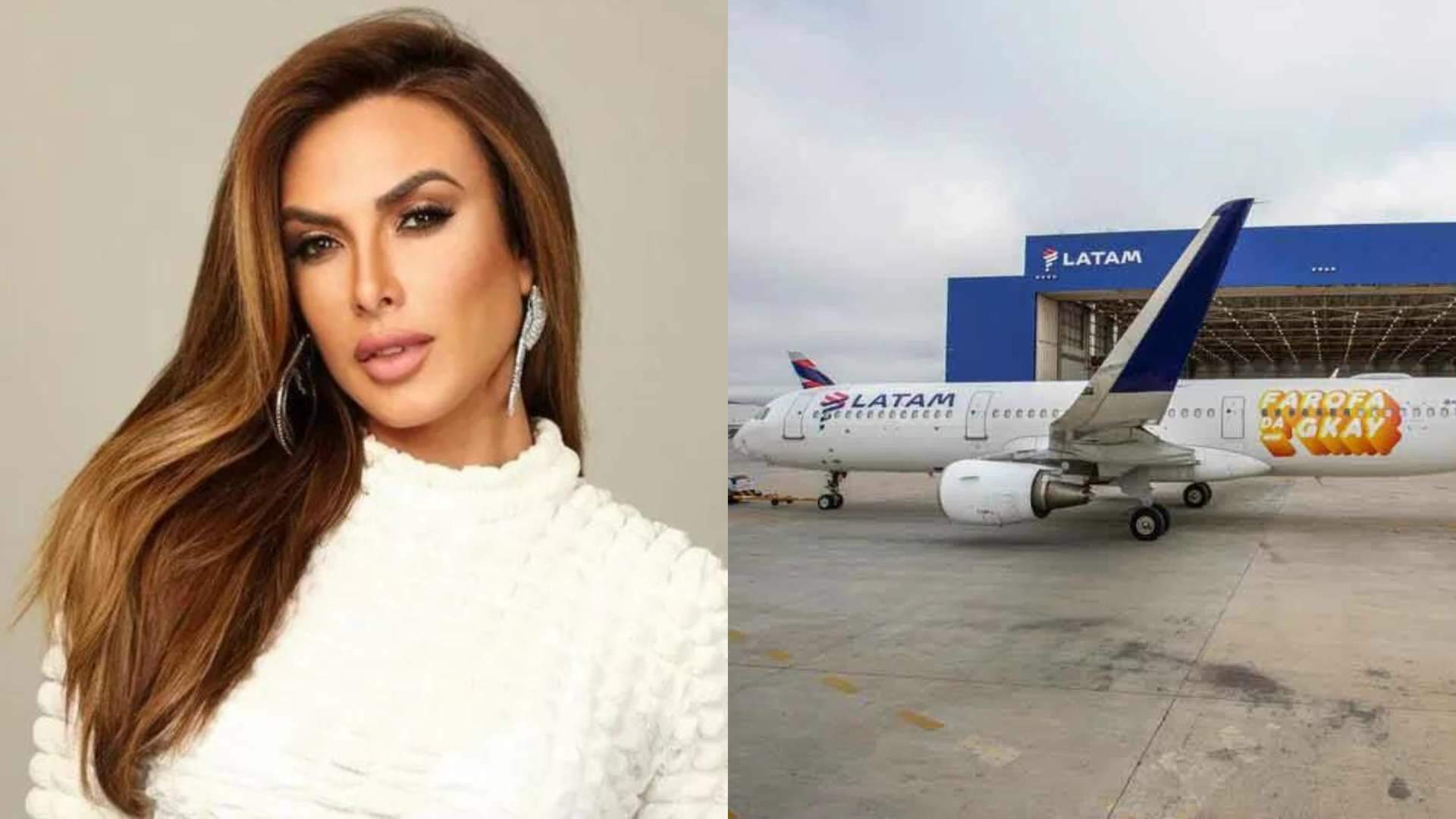 Desistiu? Vidente prevê queda do avião da Farofa da Gkay e Nicole Bahls toma atitude inusitada - Metropolitana FM