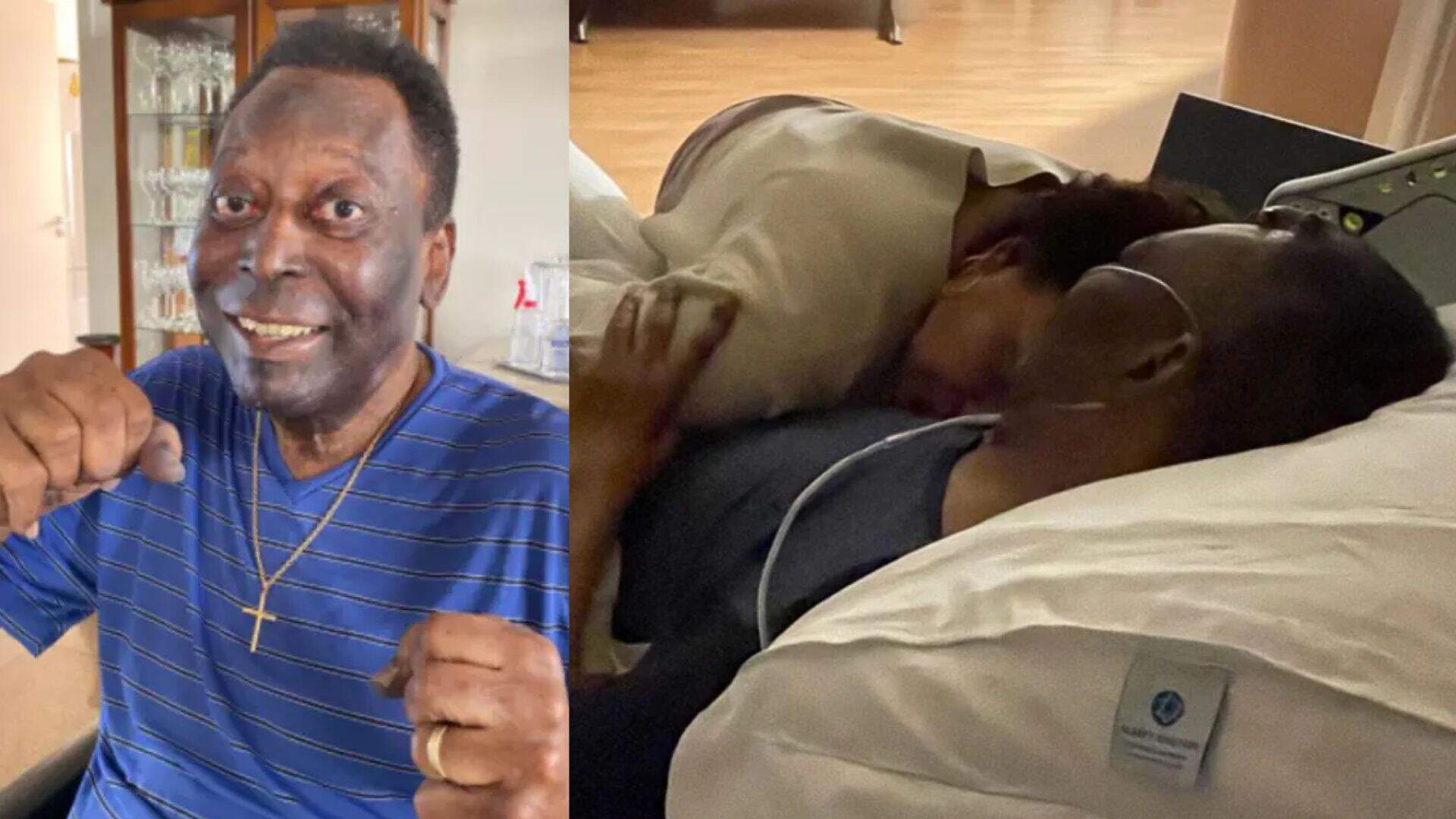 Em foto com o pai, filha de Pelé se pronuncia após rumores de morte do ídolo: “Na fé” - Metropolitana FM