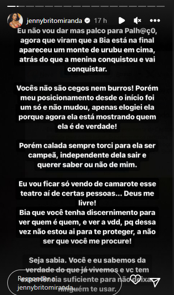 storie mãe de bia