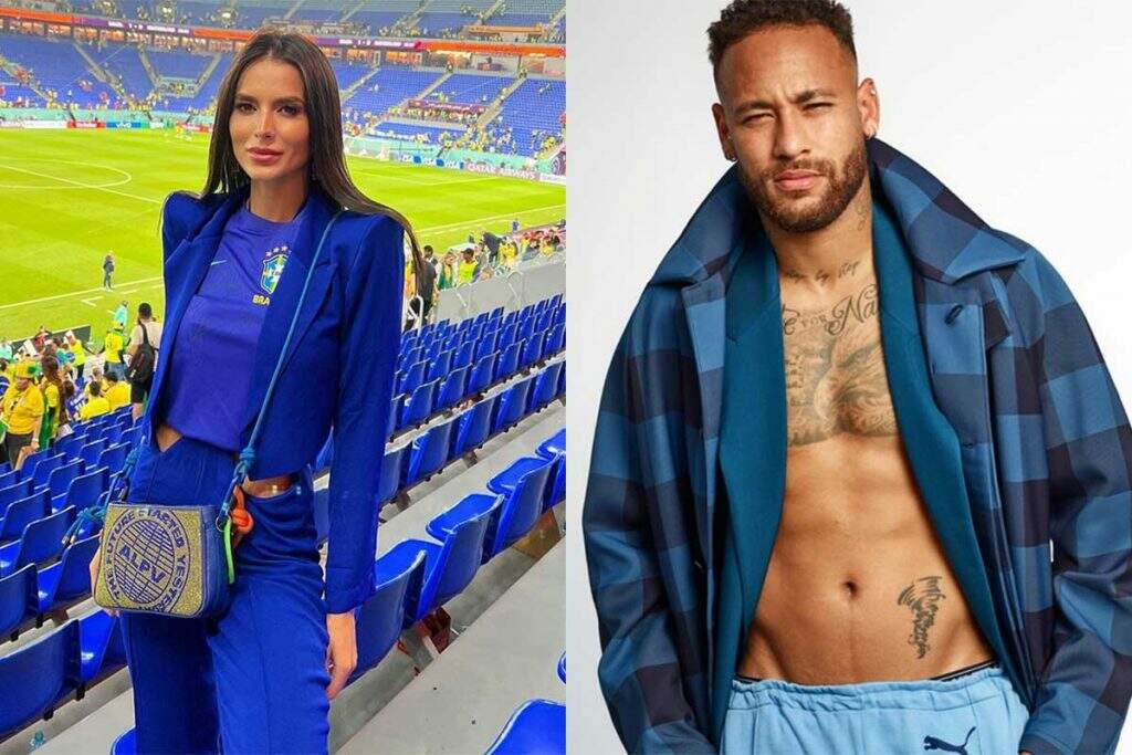 Jéssica Turini e Neymar