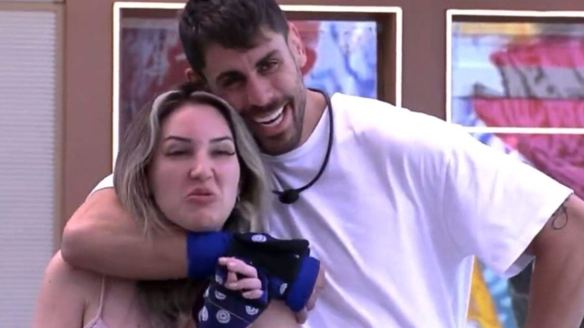 Amanda Meirelles e Cara de Sapato se deram muito bem no BBB23