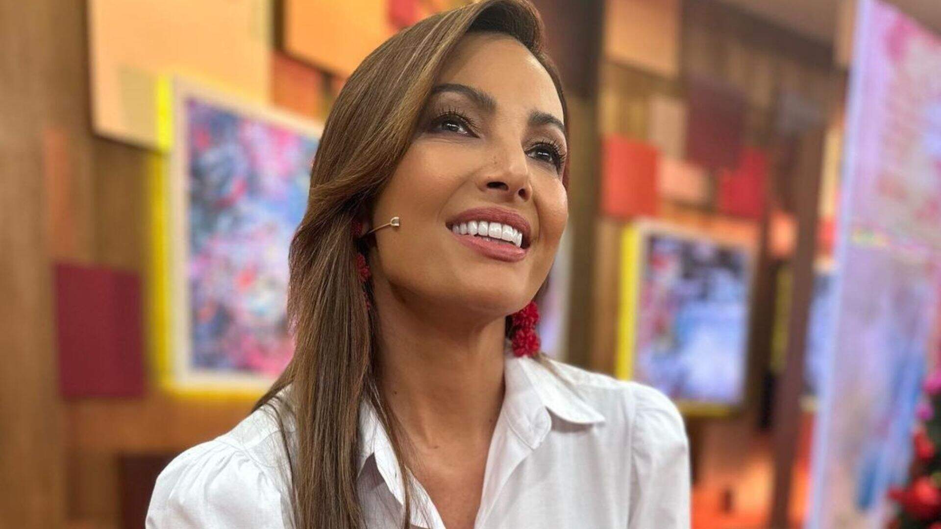 Patrícia Poeta ignora críticas e celebra seis meses no ‘Encontro’ - Metropolitana FM