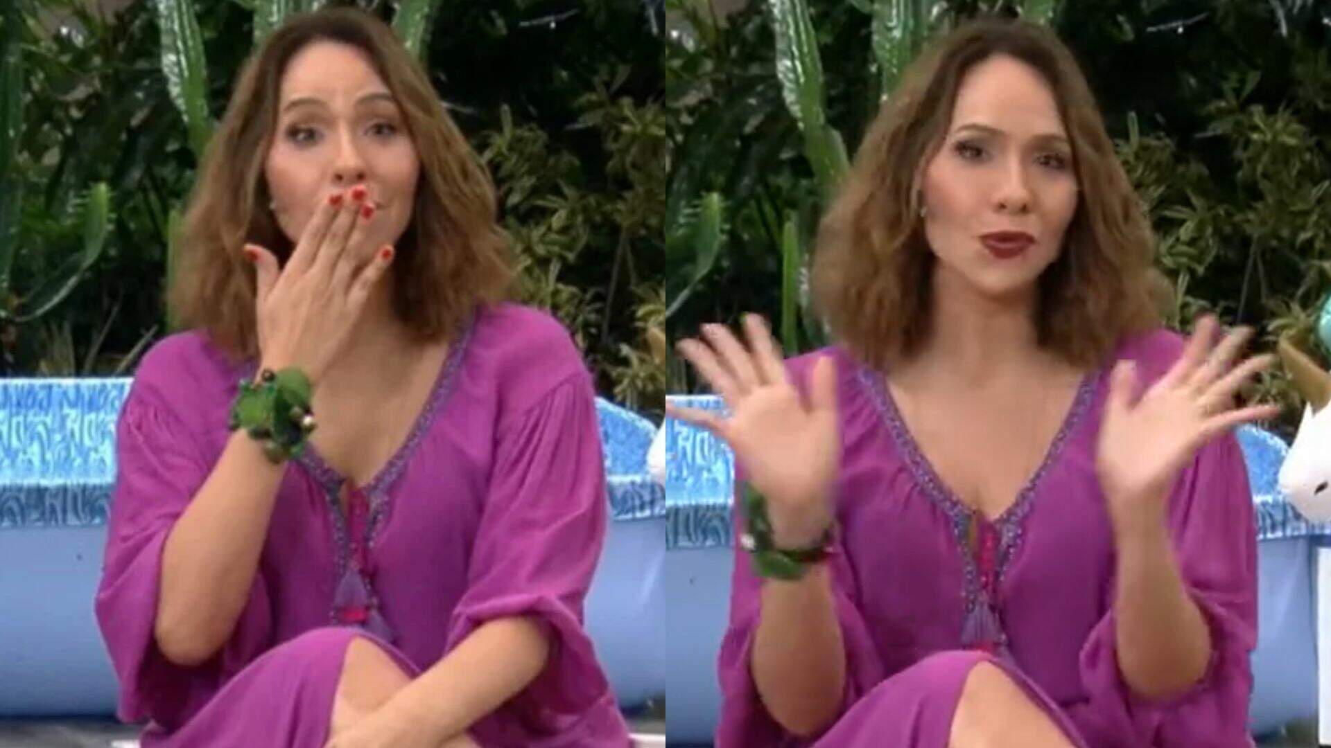 Gafe! Ao vivo, apresentadora da Globo comete deslize, usa palavra inesperada e corrige: “Horror”
