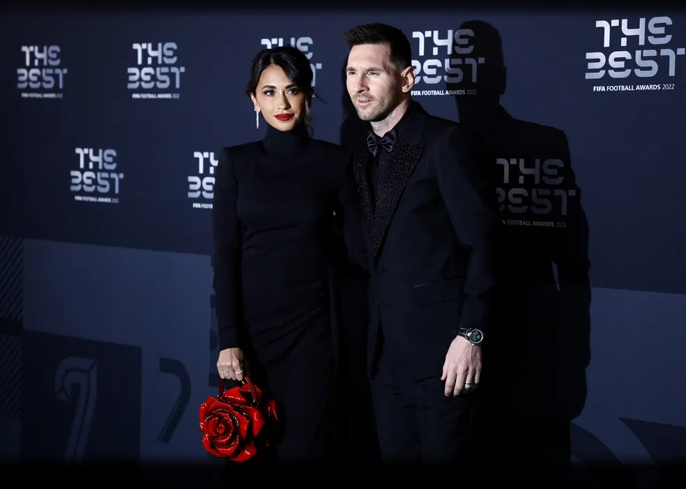 Antonela e Lionel Messi