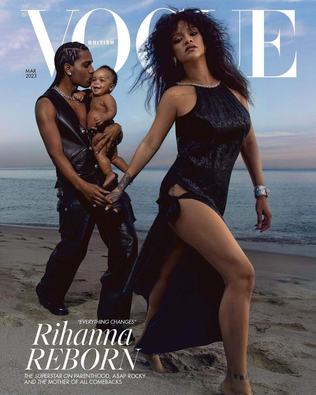 Rihanna na capa da Vogue