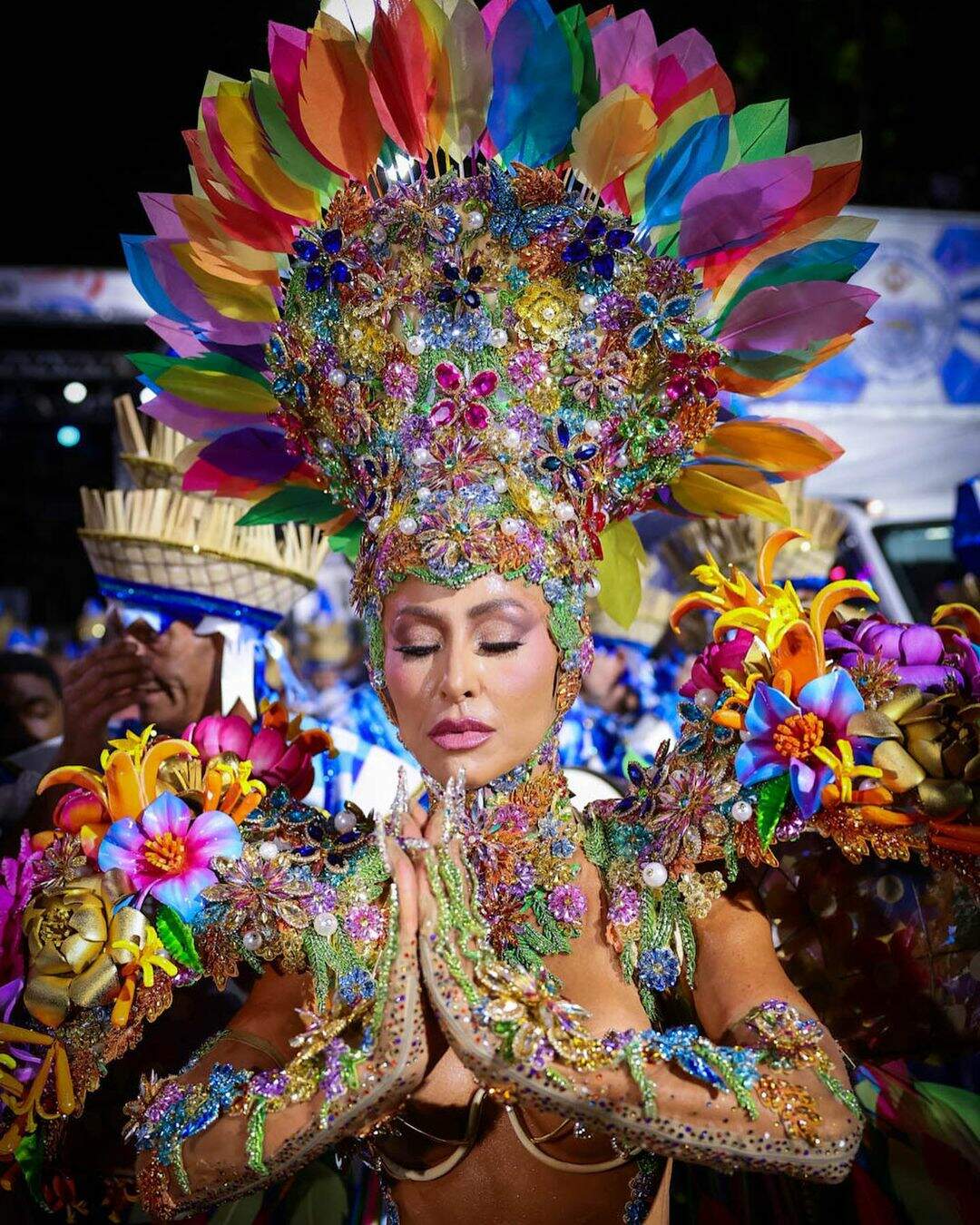 Sabrina Sato encanta em desfile na Marquês da Sapucaí (Foto: Reprodução/Instagram)
