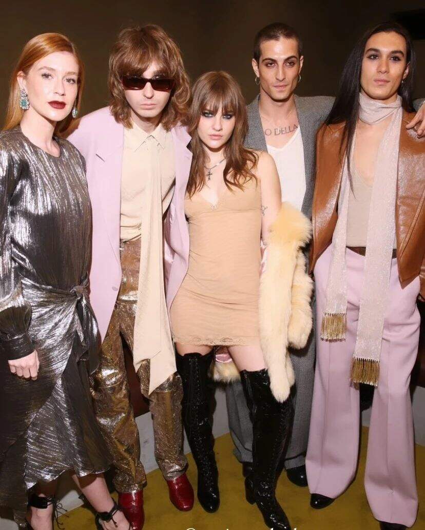 Måneskin e Marina Ruy Barbosa