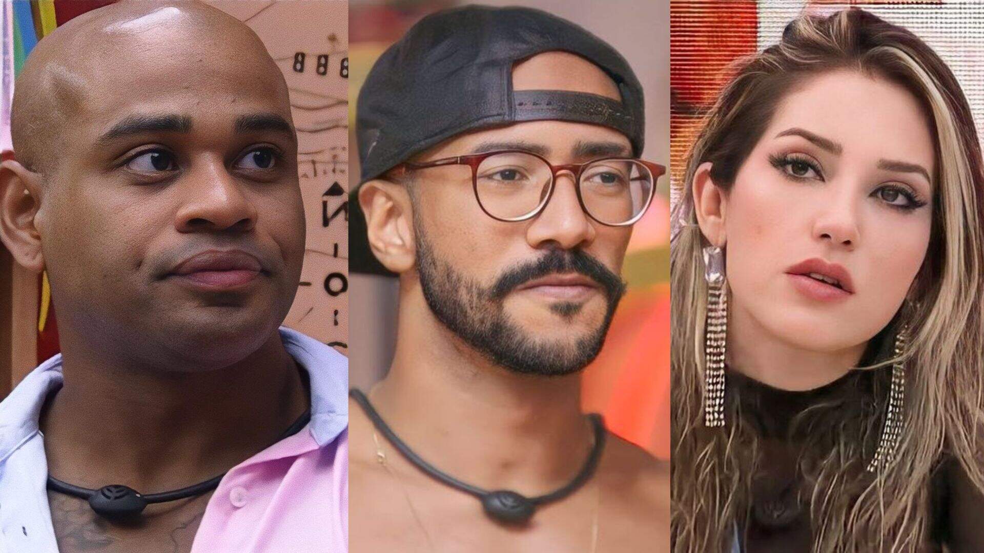 Cezar Black, Ricardo Camargo e Amanda Meirelles estão recebendo follows diários nas redes sociais