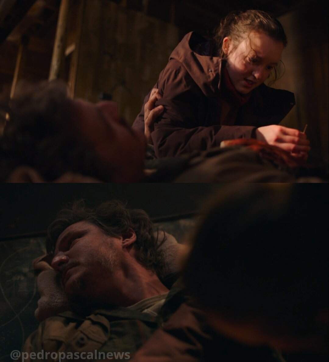 Ellie salva Joel em "Left Behind". (Foto: Reprodução/Twitter)