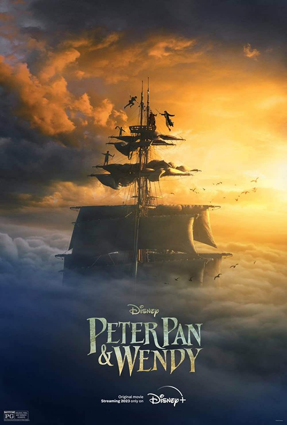 Cartaz oficial de "Peter Pan & Wendy".