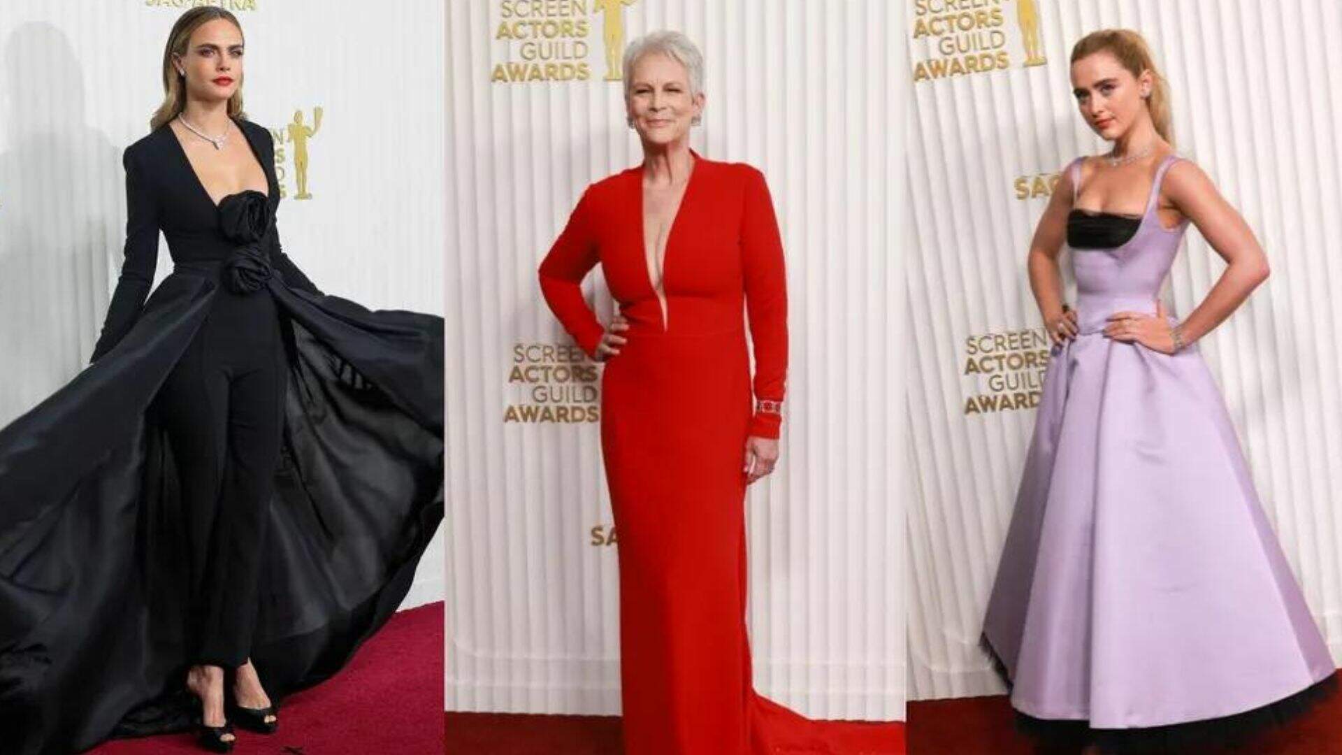 SAG Awards 2023: confira os looks das famosas no tapete vermelho da premiação - Metropolitana FM