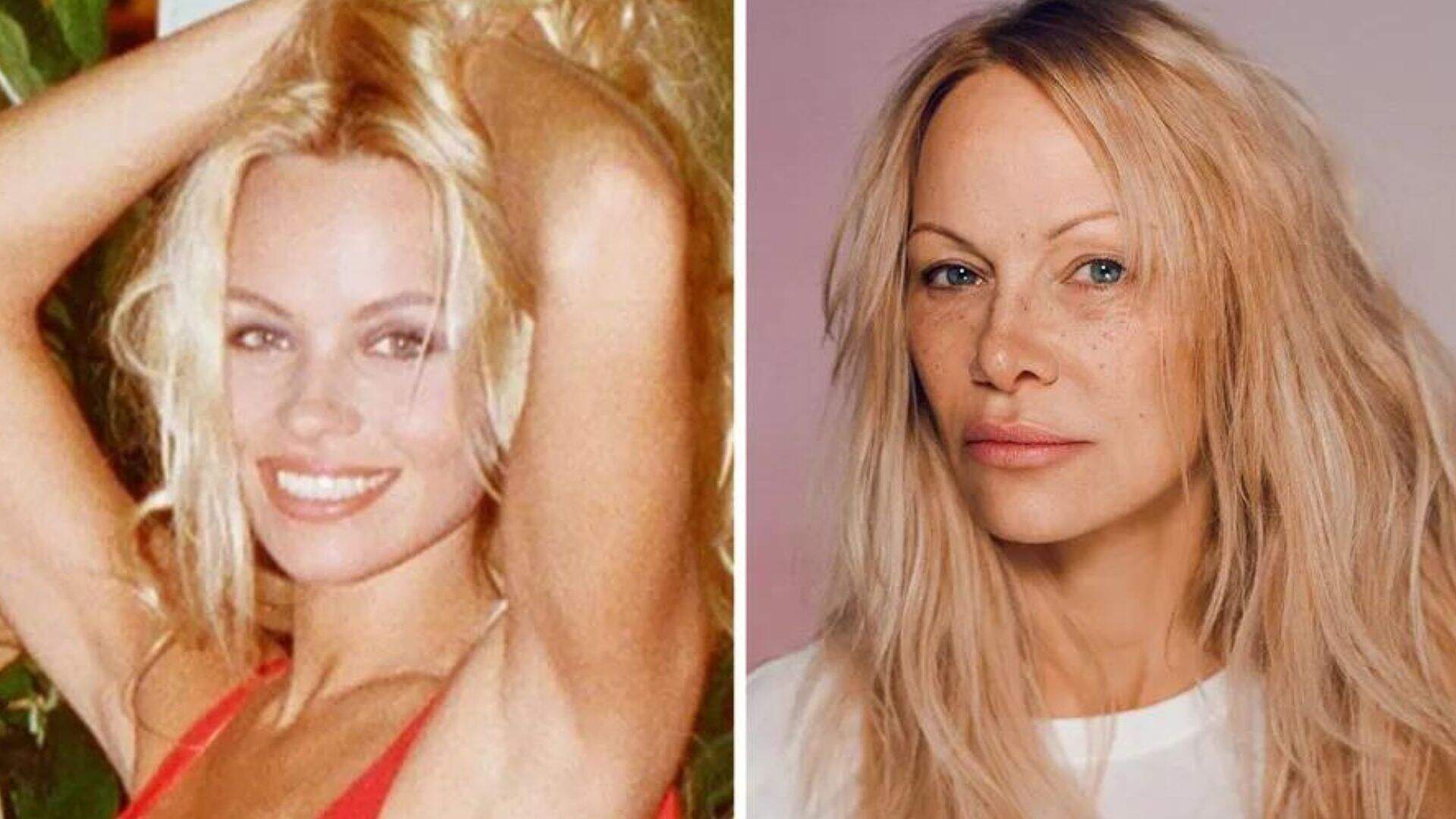 Pamela Anderson faz ensaio fotográfico de cara limpa e fala sobre envelhecer: “É um alívio” - Metropolitana FM