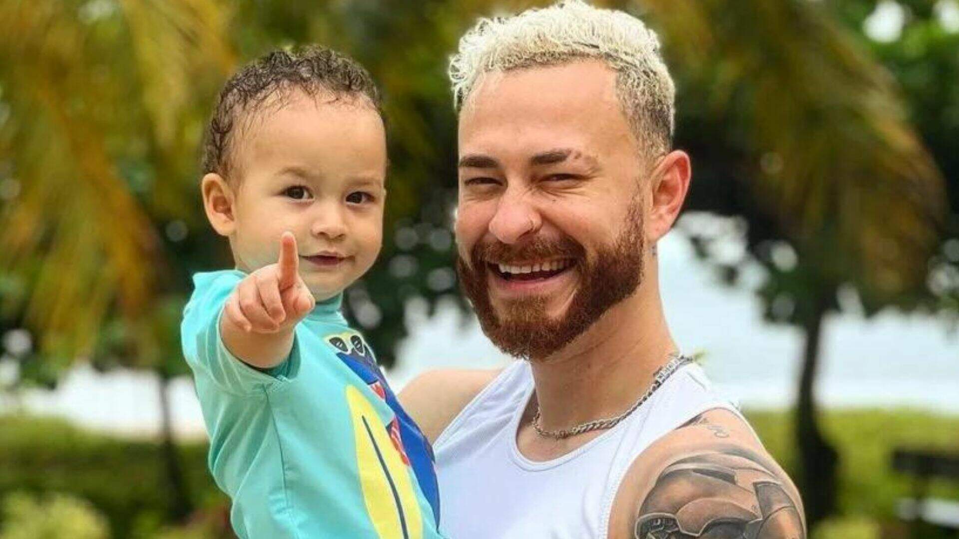 Que amor! Filho de Fred e Bianca Andrade, reage ao vídeo do pai no BBB 23 - Metropolitana FM